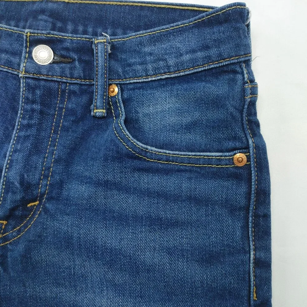 Levi's 511 Slim Fit Jeans Men's W29 L30 Blue Denim Stretch Tapered 04511-2369
